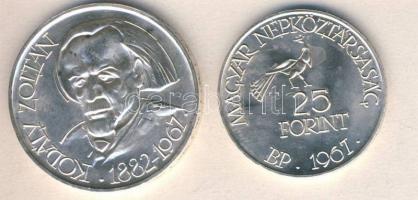 1967. 25Ft Ag + 50Ft Ag "Kodály" T:BU