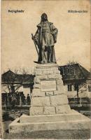 Sajógömör, Gömör, Gemer; Mátyás király szobra / statue, monument (EK)