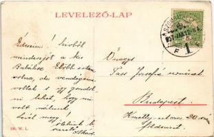 1907 Szombathely, Gyalogsági laktanya. W.L. 190. (EB)