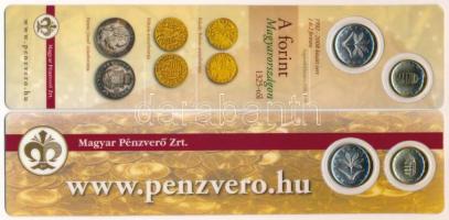 2007. 1Ft + 2Ft "Magyar Pénzverő Zrt." 2xklf dísztokban T:UNC