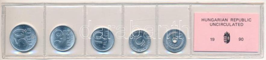 1990. 2f-50f (5xklf) forgalmi sor fóliatokban T:UNC Adamo FO23