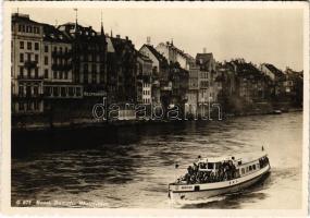 Basel, Dampfer Rheinfelden / steamship, restaurant (EK)