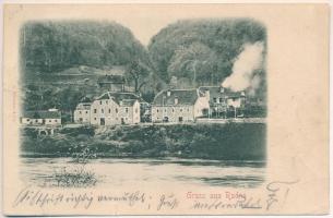 1902 Radna (Sevnica), Mirna river, general view. Zwenkel & Co. (fa)