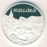 2003. 5000Ft Ag "Hollókő" T:PP Csak 5000db! Tanúsítvánnyal!