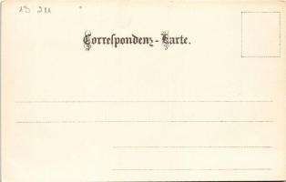 Wien, Vienna, Bécs; Praterstern / street view, tram. litho