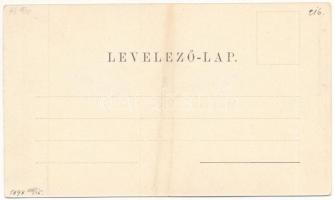 Barcaföldvár, Földvár, Marienburg, Feldioara; Vár és Fő tér. H. Zeidner / castle and main square. Ar...