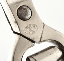 Baromfivágó olló, acél, jelzett, h: 24 cm