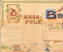 1947 "Szovjetunióban jóvátételért dolgoznak a brigádok - Szovjetunióban a hazáért" munkatá...