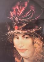 cca 1980-90 össz. 6 db Szász Endre (1926-2003) festményei után készült reprodukciós nyomat, jelzett ...