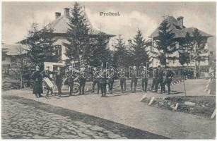 Predeál, Predeal; Román-magyar határ, katonák / Hungarian-Romanian border, K.u.K. soldiers. Fotografic Adler si Fiu
