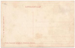 Buttyin, Körösbökény, Buteni, Bucin; Polgári olvasókör és katolikus templom. W.L. Bp. 5275. 1911-13....