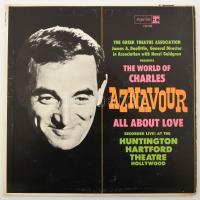 Charles Aznavour - The World Of Charles Aznavour All About Love.Vinyl, LP, Album, Mono, Reprise Records - R-6193, USA, VG+