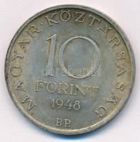 1948. 10Ft Ag "Széchenyi" T:XF patina, kis ph
Adamo EM2