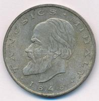 1948. 20Ft Ag "Táncsics" T:AU patina  Adamo EM3