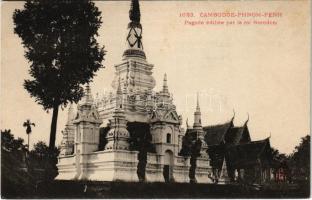 Phnom Penh, Pagode édifiée par le roi Norodom / pagoda (fl)
