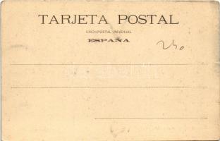 Caida de un picador y Lagartijo al quite / Spanish folklore, bullfight