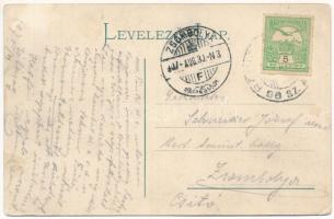 1907 Boksánbánya, Németbogsán, Deutsch-Bogsan, Bocsa Montana; a jövőben montázs / in the future mont...