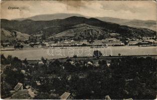 1910 Orsova, Dunapart / Danube (EK)