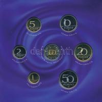 2007. 1Ft-100Ft (7xklf) forgalmi sor szettben,"A Római Szerződés aláírásának 50. évfordulója&qu...