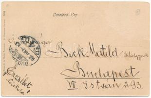 1905 Temesvár, Timisoara; Izraelita templom, zsinagóga. Moravetz és Weisz kiadása / synagogue (Rb)