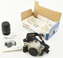 Canon EOS 300 fényképezőgép, eredeti dobozában