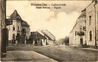 1940 Csíkszereda, Miercurea Ciuc; Vigadó. Szvoboda M. kiadása / Strada Bratianu / concert hall (fl)