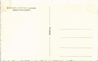 Szentegyháza, Szentegyházasfalu, Vlahita; elsőház belső. Kovács István fényképész Székelyudvarhely /...