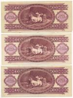 1984. 100Ft (3x) T:F közte szép papír Adamo F35