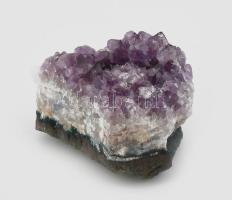 Ametiszt ásvány telep, 11,5×9,5×7,5 cm