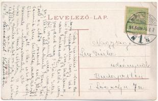 1913 Marosvásárhely, Targu Mures; Széchenyi tér, piac. W.L. Bp. 6415. / market on the square (EB)