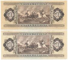 1986. 50Ft + 1989. 50Ft T:F szép papír
Adamo F24, F25