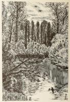 Gy. Szabó Béla: Hónapok. Gy. Szabó Béla (1905-1985) fametszetei. Gy. Szabó Béla (1905-1985) autográf...