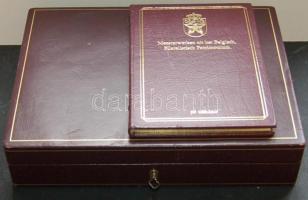 Belgium 25db ritka bélyeg aranyozott ezüst verete + 1 db tévveret, jobb oldalon "5Fr" hely...