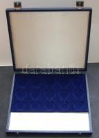 Éremtartó kazetta, 15 férőhellyel, vegyes átmérőjű érmékhez