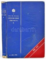 A volt cs. és kir. 4. huszárezred története. II. köt. 1902-1919. Bp., 1929, Stádium, 283+(1) p. Gazd...