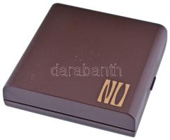 Jugoszlávia 1980. "Josip Broz Tito 1892-1980" jelzett Ag emlékérem, dísztokban (15,11g/0.9...