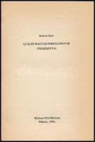 Katona Imre: Az első magyar porcelángyár. (Telkibánya). Borsodi Kismonográfiák 24. Miskolc, 1986, He...