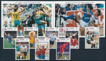 1993 Labdarúgó világbajnokság, USA sor + blokksor Mi 1248-1255 + Mi 192-193