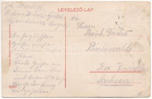 Újszentanna, Új-Szt.-Anna, Szentanna, Santana; Római katolikus templom, Fő tér, Henny Sándor és Fran...