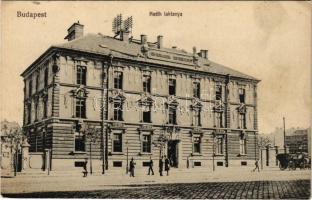 Budapest XI. Gróf Hadik laktanya. Taussig 157. 1918/21. (EK)