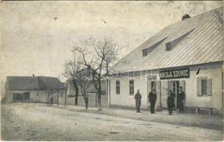 Udbina, Nikola Zdunic üzlete, utca / street view, shop (Rb)
