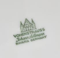 Vohenstrauss porcelán halas kínáló készlet 6+1 db Mindegyik más mintás Matricás, jelzett, apró kopás...