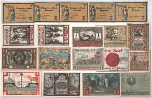 Németország / Weimari Köztársaság 1920-1921. 20db klf 1M névértékű szükségpénz tétel T:AU,XF közte t...