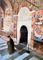 Szabóky Zsolt: Bolgár kolostorok. Bp., 1983. Képzőművészeti Kiadó. Kiadói kopott kartonált papírköté...