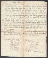 1839 Őriszentpéter, Móring-levél