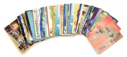 Vegyes magyar és külföldi telefonkártya tétel