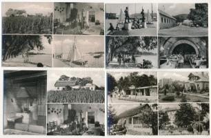 Balatonfüred - 8 db MODERN város képeslap (Képzőművészeti Alap Kiadóvállalat)