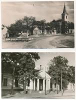 Bodajk - 2 db MODERN város képeslap: Tanácsház, Fő tér (Képzőművészeti Alap Kiadóvállalat)