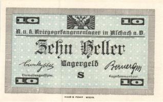 Ausztria/Aschach hadifogolytábor DN 1h, 2h, 10h, 20h, 50h, 1K, 2K, 5K szükségbankjegyek, ritka magya...