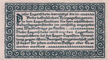Ausztria/Brüx hadifogolytábor DN 50h, 1K, 2K, 5K, 10K szükségbankjegyek, ritka magyar nyelvű propaga...
